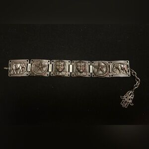 Vintage Turkish Bracelet with Hamsa